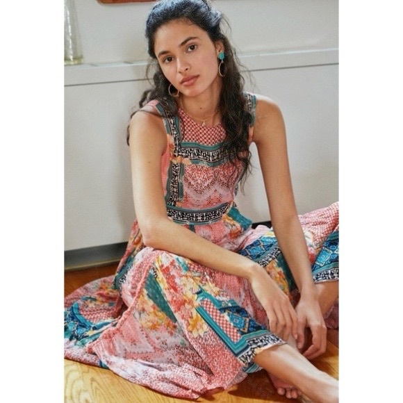 Anthropologie Dresses & Skirts - Bhanuni by Jyoti Alessandra Pink Maxi Dress